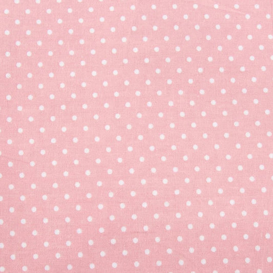 Pink Spot Baby Pink Fat Quarter - Single