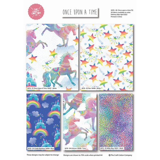 Once Upon a Time Fat Quarters 5pc