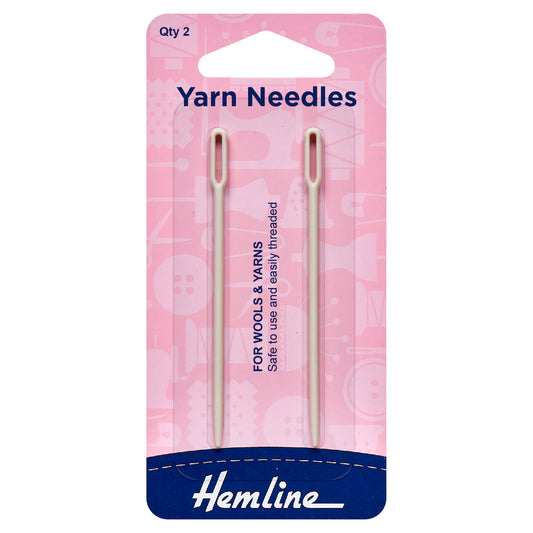 Hemline Plastic Yarn Needles