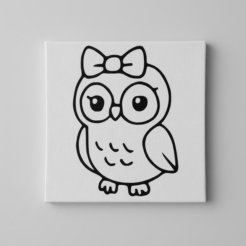 Paint Your Own Canvas 15x15cm