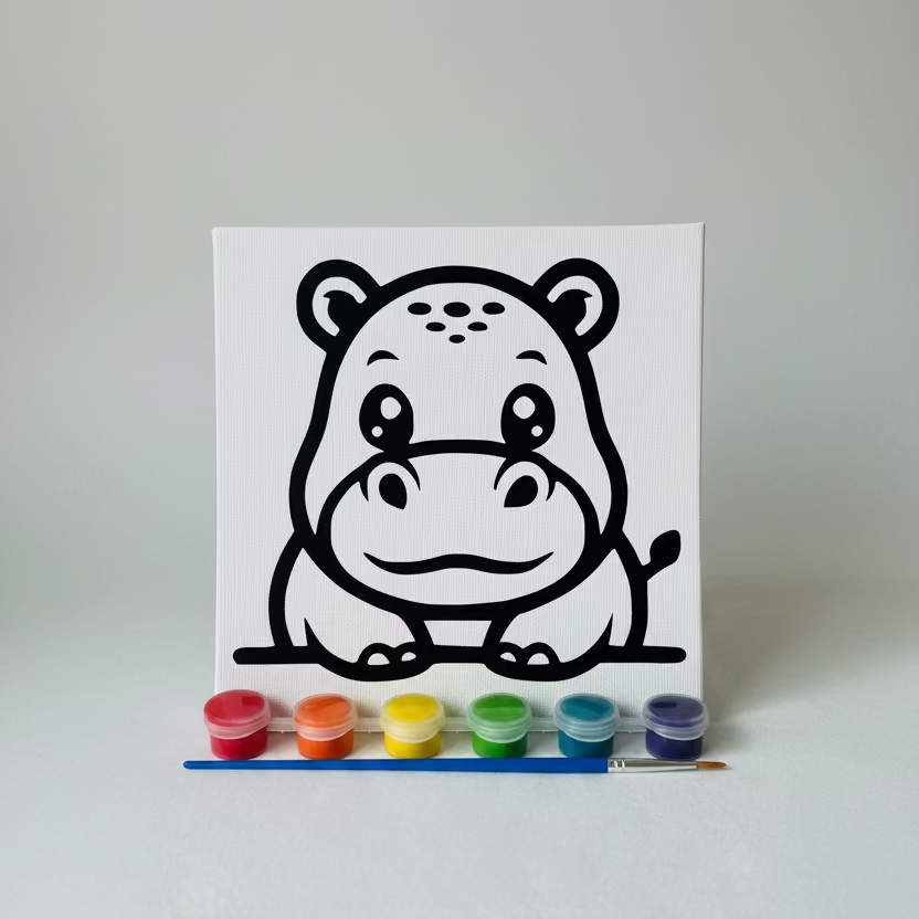 Paint Your Own Canvas 15x15cm