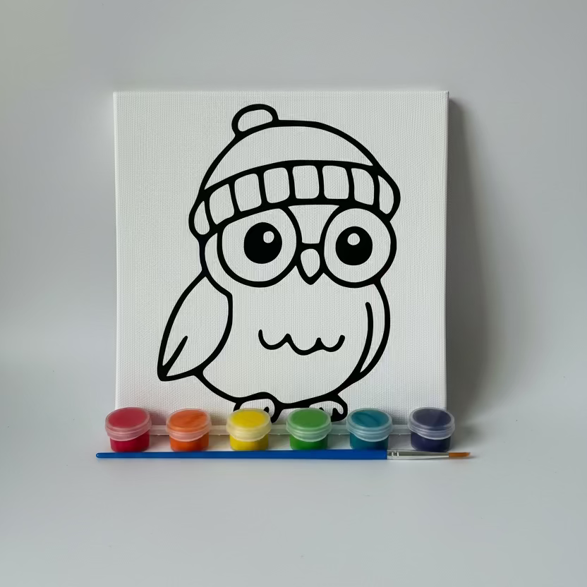 Paint Your Own Canvas 15x15cm