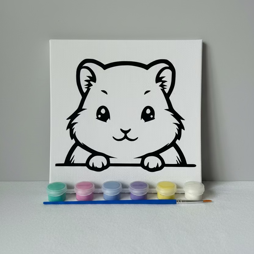 Paint Your Own Canvas 15x15cm
