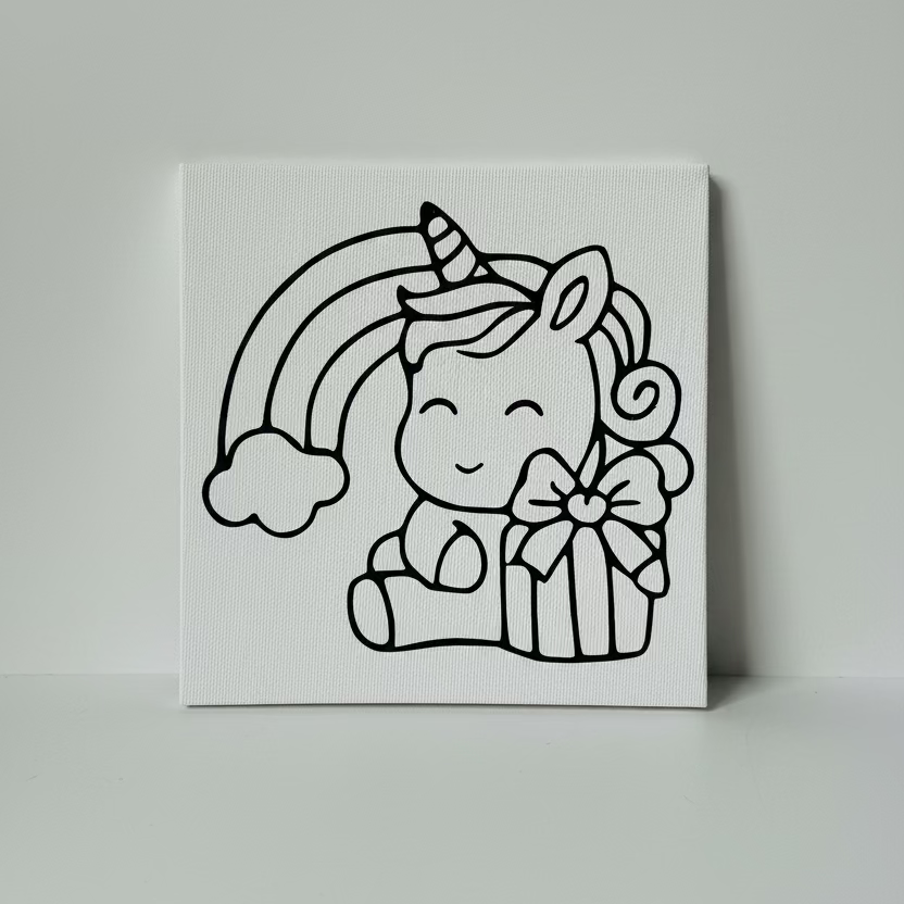Paint Your Own Canvas 15x15cm