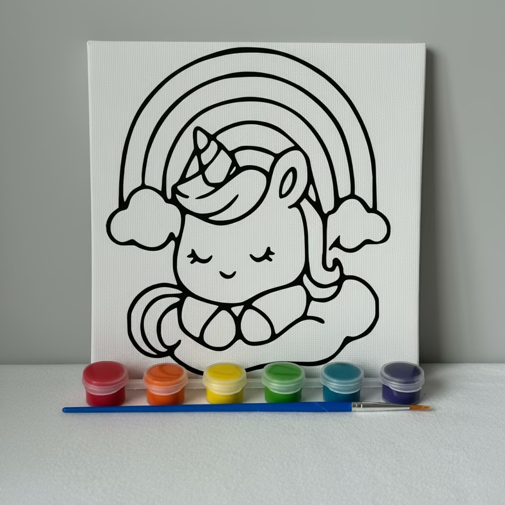 Paint Your Own Canvas 15x15cm