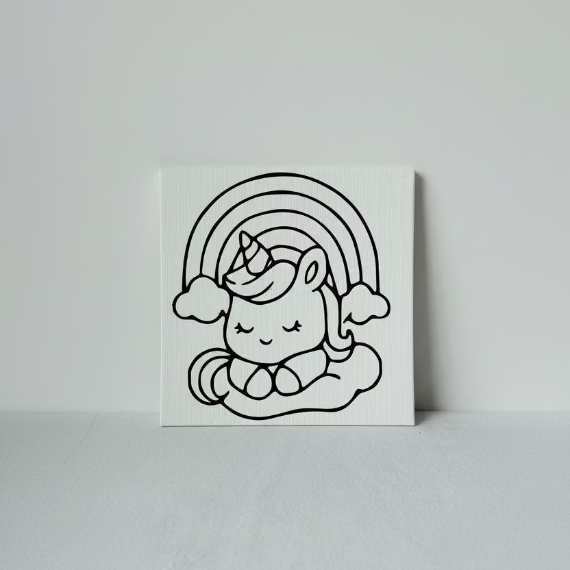 Paint Your Own Canvas 15x15cm