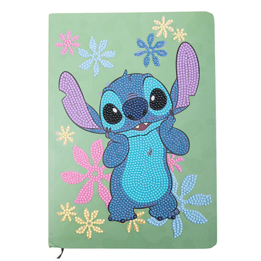 Disney Stitch Crystal Art Notebook