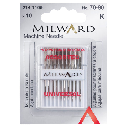 Milward Machine Needles 70-90
