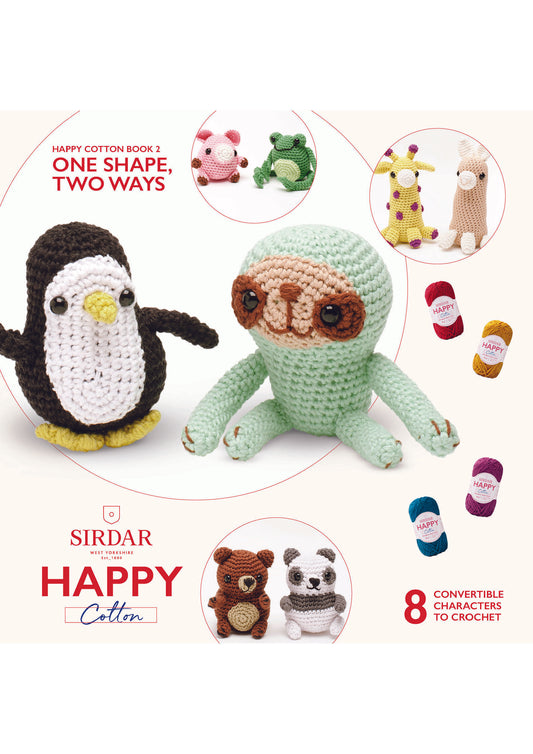 Sirdar Happy Cotton Book 2 - One Shape, Two Ways