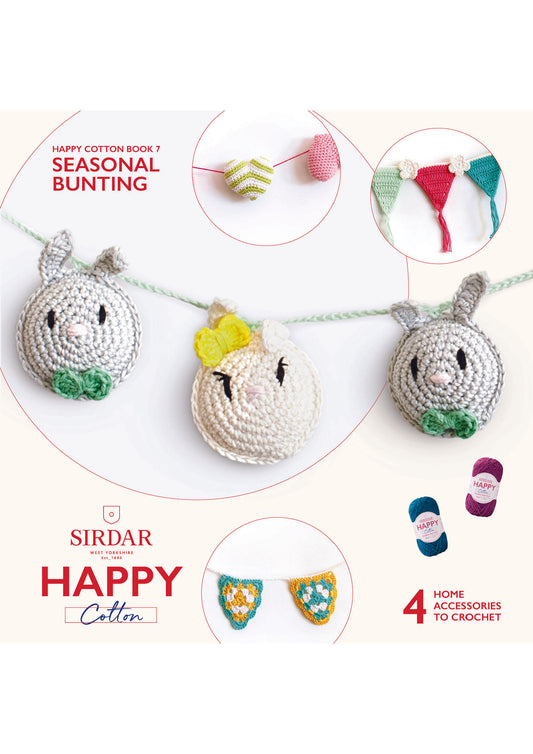 Sirdar Happy Cotton Book 7 - Seasonal Bunting