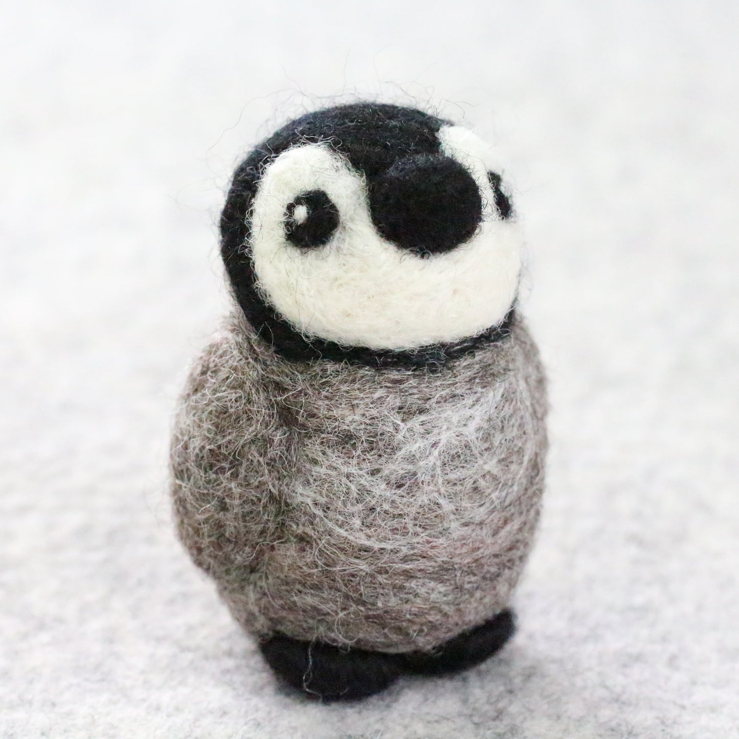 Mini Penguin Needle Felting Kit