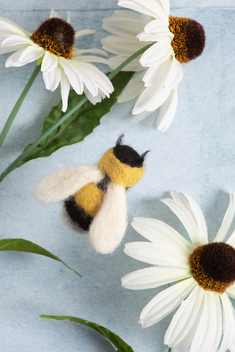 Bumblebee Brooch Needle Felting Kit