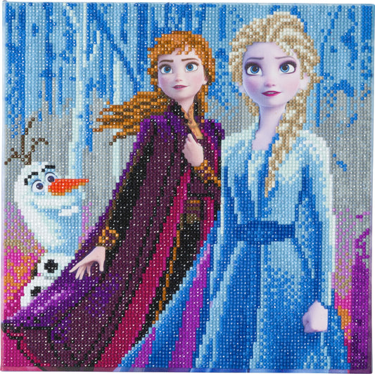Disney Frozen 2 - Elsa, Anna & Olaf Crystal Art Kit