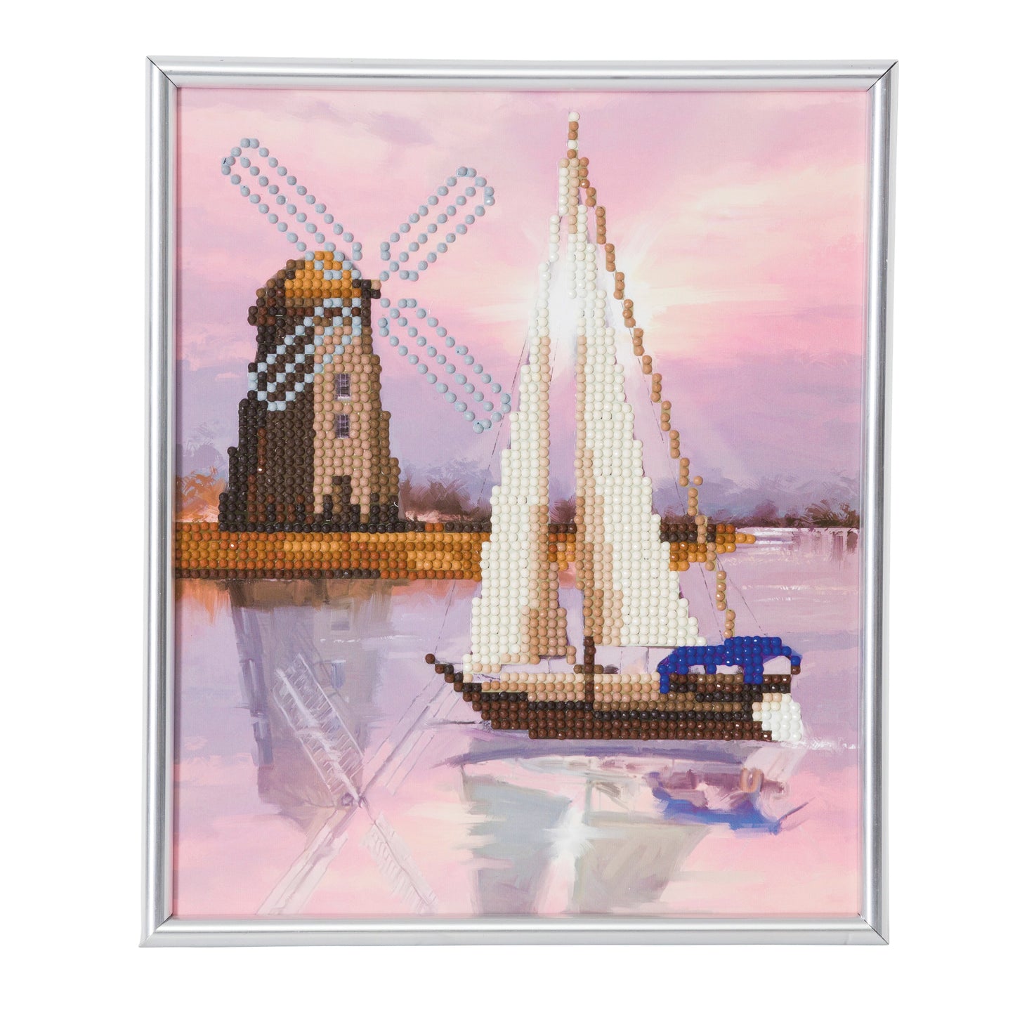 Boat Windmill Crystal Art Kit