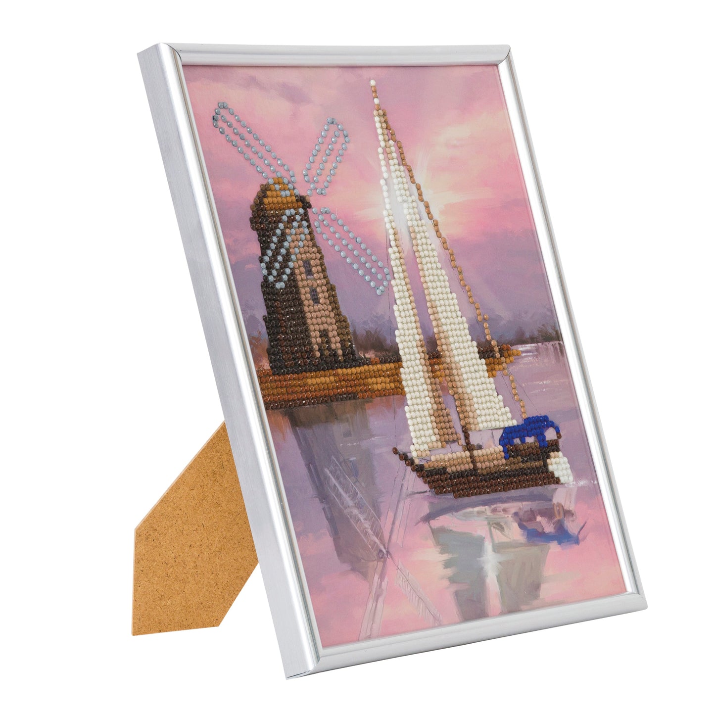 Boat Windmill Crystal Art Kit