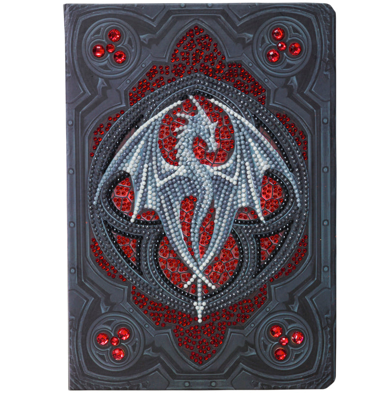 Dragon Valour Crystal Art Notebook - Anne Stokes