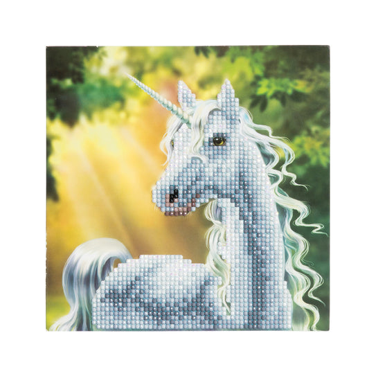 Sunshine Unicorn Crystal Art Card