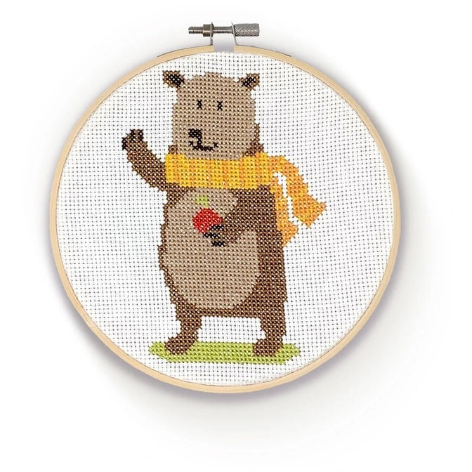 Bear Cross Stitch Kit