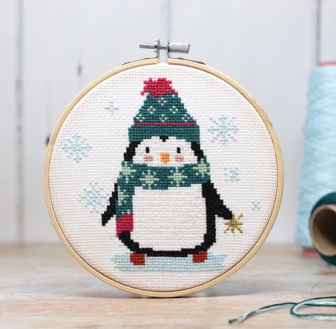 Penguin Cross Stitch Kit