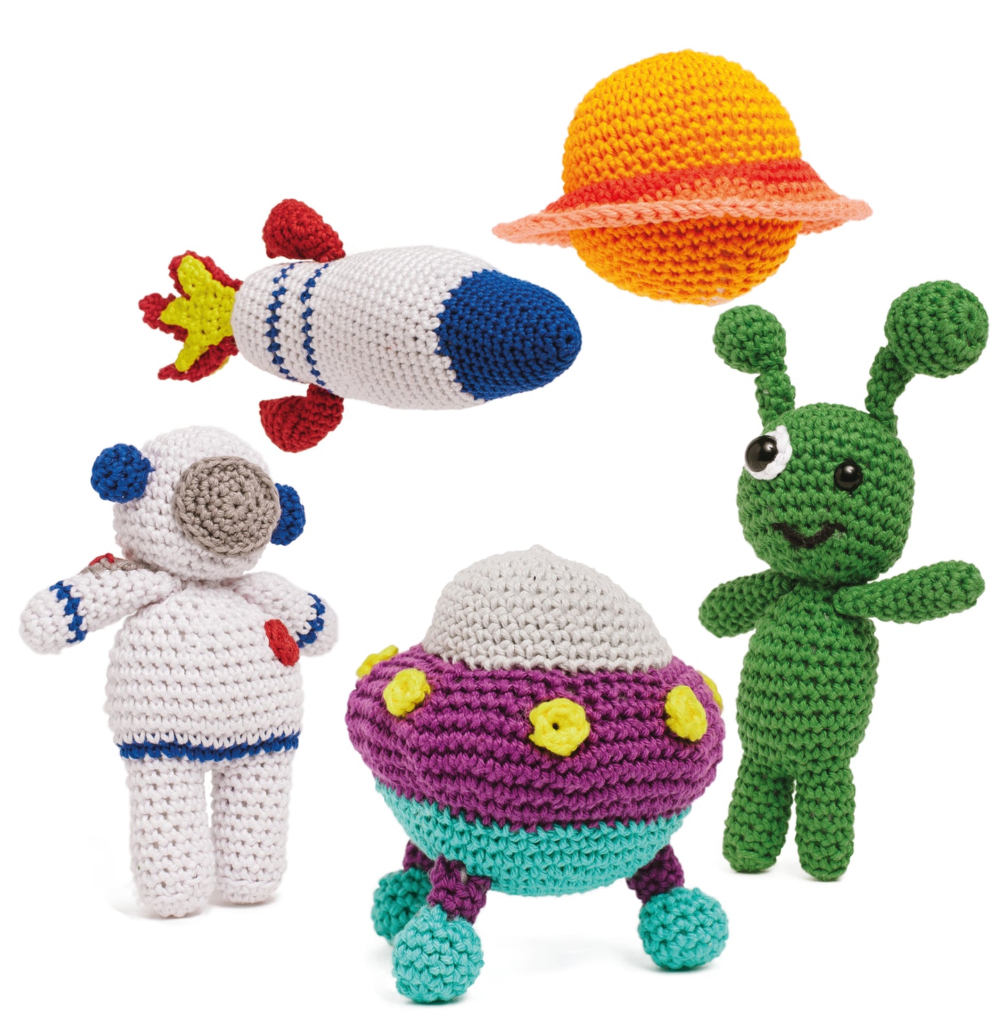 Sirdar Happy Cotton Book 12 - Space Invaders