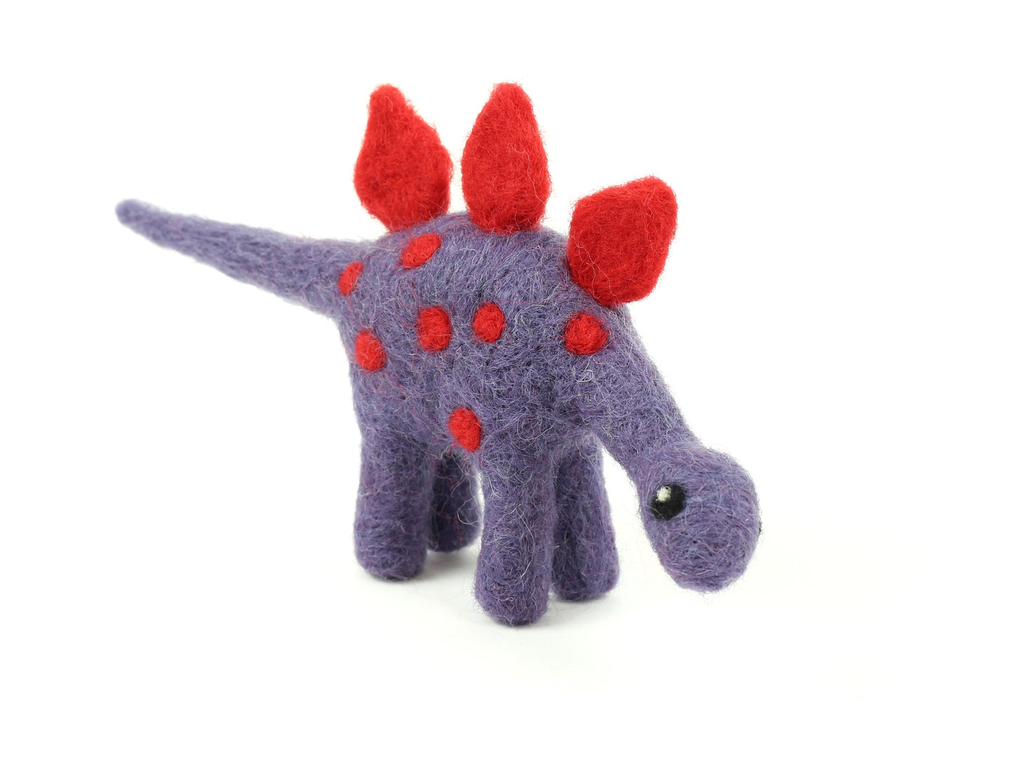 Mini Stegosaurus Needle Felting Kit